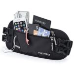 Hidden Money Belt, RFID Travel Wallet Passport Holder Security Waist Pouch