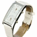 Generic Womens Quartz Watch Dual Time Color White