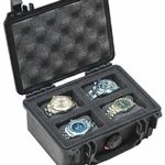 Case Club Waterproof 4 Watch Travel Case