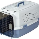 AmazonBasics Top-Load Pet Travel Kennel Carrier Crate For Cats Or Dogs – 13 x 15 x 23 Inches