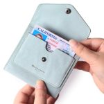 Small Leather Wallet for Women, RFID Blocking Women’s Credit Card Holder Mini Bifold Pocket Purse