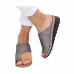 2019 New Women Comfy Platform Toe Ring Wedge Sandals Shoes Summer Beach Travel Shoes Comfortable Flip Flop Shoes