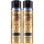 L’Oreal Paris Hair Care Elnett Extra Strong Hold Travel Size Hairspray, Long Lasting Plus Humidity Resistant, Hair Spray, 2.2 oz, (Pack of 2)