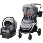 Maxi-Cosi Adorra 2.0 5-in-1 Modular Travel System with Mico Max 30 Infant Car Seat, Nomad Grey