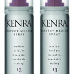 Kenra Perfect Medium Hair Spray #13, 55% VOC, 1.5-Ounce Travel Size (2-Pack)
