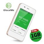 GlocalMe G3 4G LTE Mobile Hotspot, Worldwide High Speed SIM-Free Mobile WIFI Hotspot with 1GB Global Initial Data, Portable Global Mobile Wifi Hotspot for Travel, No SIM Card Roaming Charges Internati
