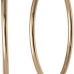 Anne Klein Classics Gold-Tone Thin Hoop Earrings