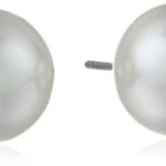 Anne Klein Fair Lady 12mm Pearl Stud Earrings