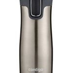 Contigo 2034154 AUTOSEAL West Loop Vaccuum-Insulated Travel Mug, 16 oz, Stainless Steel