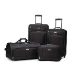 American Tourister 4-Piece Set, Black