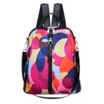 Farmerl Bags For Women Color Matching Wild Leisure Travel Bag Student Backpack