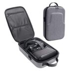 HIJIAO Hard Travel Case for Oculus Quest VR Gaming Headset and Controllers Accessories Waterproof Shockproof Carring case (Gray)