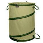 Fiskars 394050-1004 Kangaroo Collapsible Container Gardening Bag, 30 Gallon Capacity, Green