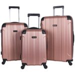 Kenneth Cole Reaction Out Of Bounds 3-Piece Lightweight Hardside 4-Wheel Spinner Luggage Set: 20″ Carry-On, 24″, & 28″