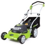 GreenWorks 20-Inch 12 Amp Corded Electric Lawn Mower 25022, 20 inch