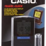 Casio PQ15-1K Travel Alarm Clock with Thermometer