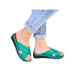 Dressin Women’s Sandals 2019 New Women Comfy Platform Sandal Shoes Summer Beach Travel Shoes Fashion Sandal Ladies Shoes Green
