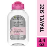 Garnier SkinActive Micellar Cleansing Water, All-in-1 Makeup Remover and Facial Cleanser, For All Skin Types, 3.4 fl oz