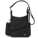 Travelon Anti-Theft Classic Messenger Bag, Black, One Size