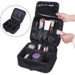 Travel Makeup Train Case and Cosmetics Organizer, Organizador de Maquillaje