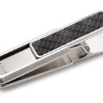 M-Clip Money Clip Stainless Steel Black Carbon Fiber Money Clip