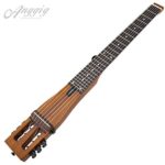 Anygig Agnse 6 Nylon Strings Full Scale Length 25.5 Inch Small Travel Guitar W/Backpacker