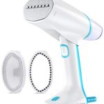 BEAUTURAL Dual Voltage 1000-Watt Handheld Garment Steamer, Clothes Fabric Wrinkle Remover, 40 second Fast Heat-up, Auto-Off, Perfect for Home and Travel.