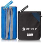 VENTURE 4TH Quick Dry Travel Towel – Lightweight and Fast Drying Microfiber Towels – Ideal for Sports, Gym, Beach, Camping, Backpacking and Swimming