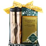 Godiva Hot Cocoa Travel Set | Contains 16 oz. Travel Tumbler with Lid & Godiva Milk Chocolate Cocoa