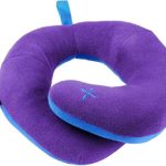 BCOZZY Kids Chin Supporting Patented Travel Pillow – Keeps The Child’s Head from Bobbing up and Down in car Rides, Providing Comfort and Support for The Neck and Head. Child Size (Purple)