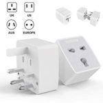LOZA Universal Travel Adapter,Universal Travel Power Plug Converter Adapter, Worldwide Travel Adapter Converter Plug All in One Wall Charger for 150 Countries Such as Europe,China,UK,US,AUS and More