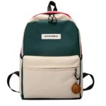 Student Backpack Travel Couple Bag Laptop School College Large Capacity Daypack Bookbags (Green)