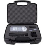 Casematix Portable Recorder Carrying Travel Hard Case with Dense Foam fits Zoom H1, H2N, H5, H4N, H6, F8, Q8 Handy Music Recorders, Charger, Mic Tripod Adapter and Accessories