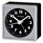 Seiko QHE083SLH Alarm Clock – 2.25 in. Wide