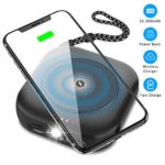 Innens Qi Wireless Charger Power Bank, Portable Travel Charger External Battery Pack 10,000mAh Power Bank with Led Emergency Flashlight for iPhone Xs MAX XS XR 8 7 Galaxy Note 10 Plus S10 S9 Plus