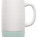 Ello Jane Ceramic Travel Mug with Slider Lid, 18 oz, Yucca