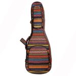 MUSIC FIRST Original Design 0.6″ (15mm) Thick Padded Country Style Guitalele, Mini Guitar, Travel Guitar Case, Guitar Bag, Guitar Soft Case. NEW ARRIVAL! (28~29 inch)