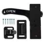 RV- Screen Door Latch Left Hand Handle Kit Driver side Door- Camper Motorhome Travel Trailer