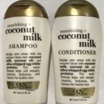 Ogx Nourishing Coconut Milk Shampoo & Conditioner Travel Size – 3 Oz. Each