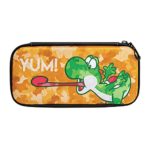 Nintendo Switch Camo Super Mario Bros Yoshi Slim Travel Case for Console and Games by PDP, 500-108