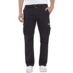UNIONBAY Men’s Survivor Iv Relaxed Fit Cargo Pant-Reg and Big and Tall Sizes