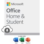 Microsoft Office Home and Student 2019 Download 1 Person Compatible on Windows 10 and Apple macOS