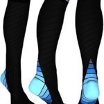Physix Gear Sport Compression Socks for Men & Women 20-30 mmHg – Athletic Fit