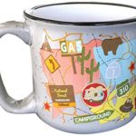 Camp Casual CC-004TMG Travel Map Mug  CBXBO