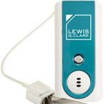 Lewis N Clark Travel Door Alarm + Window Guard Portable Home Security System Battery Operated for Hotel, Bedroom, Apartment & Dorm, with Built in LED Flashlight, Blue