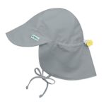 Flap Sun Protection Hat-Gray-0/6mo