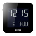Braun BNC008BK LCD Quartz Alarm Clock
