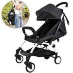 Happybuy 2 in 1 Portable Baby Stroller Lightweight Folding Stroller for 6 Month and Up to 15KG Baby Travel System Mini Infant Carriage Folding Pushchair Small Foldable Stroller
