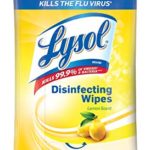 Lysol Disinfecting Wipes, On the Go Travel Size, Lemon Scent, 6 Pack Value Size