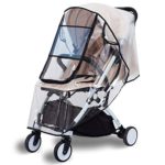 Bemece Stroller Rain Cover Universal, Baby Travel Weather Shield, Windproof Waterproof, Protect from Dust Snow